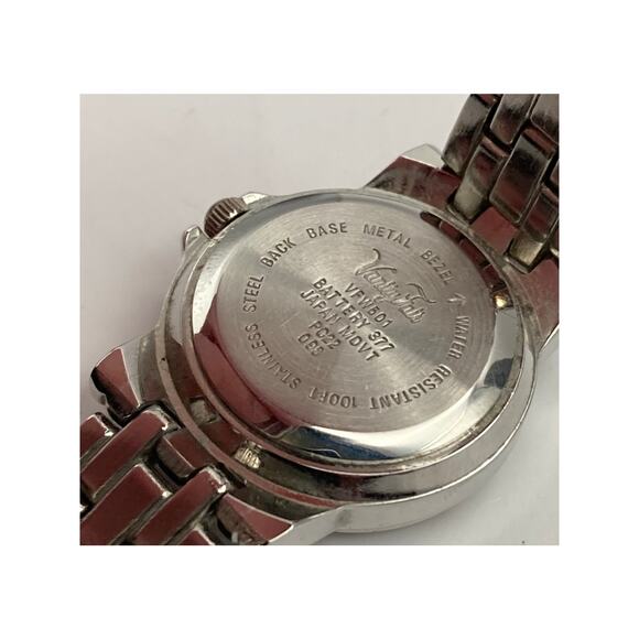 Vanity Fair Women's Watch 26mm - Fresh Battery WR 3ATM Date Indicator Wrist 6.25 - Picture 7 of 8